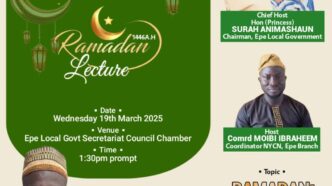 Ramadan 2025: Epe NYCN Sets Date To Host Ramadan Lecture