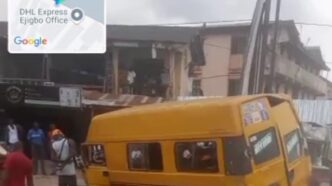 Tragedy in Iyana Ejigbo: Speeding Bus Kills Pedestrian, Injures Two