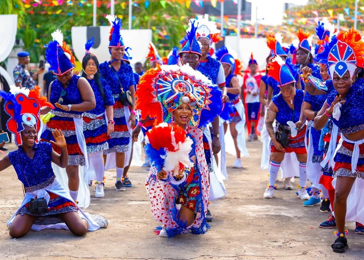 Lagos Fanti Carnival 2025 Lights Up Lagos Island with Culture, Colour