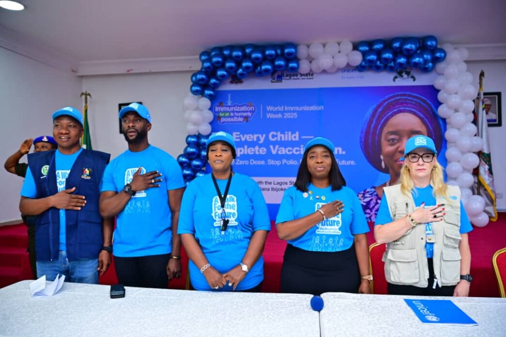 First Lady of Lagos Leads ‘Walk to End Polio' as UNICEF Warns of Resurgence Linked to Low Immunisation Coverage