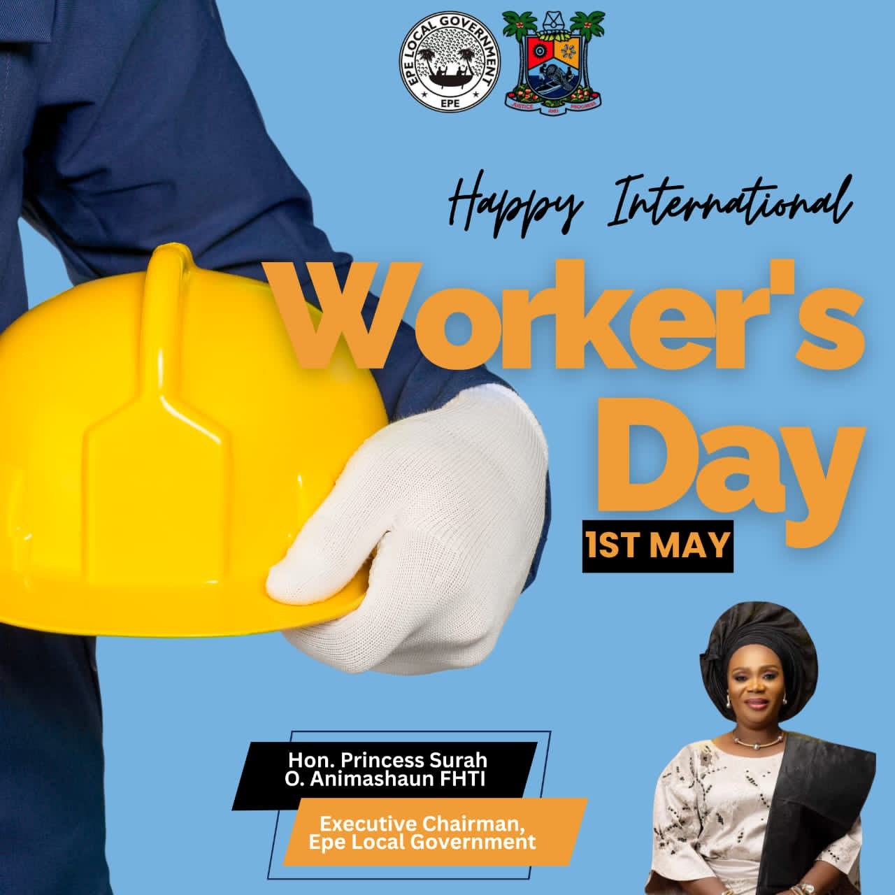Epe LG Boss Salutes Workers, Reaffirms Commitment to Staff Welfare