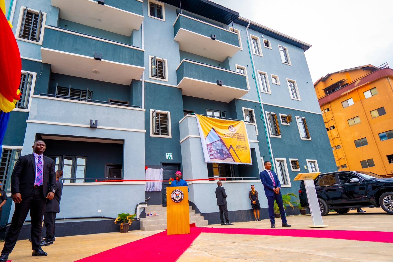 Gov. Sanwo-Olu Inaugurates New Lagos Judiciary Projects