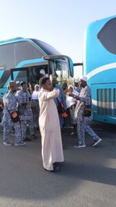 The third flight carrying 291 Lagos State intending pilgrims for the 2025 Hajj has safely landed at King AbdulAziz International Airport in Madinah, Saudi Arabia, on Thursday.