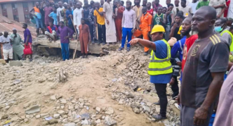 Lagos Construction Site Collapse: One Killed, Three Rescued in Mushin