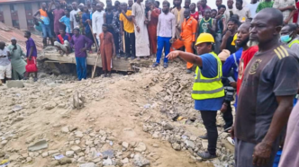 Lagos Construction Site Collapse: One Killed, Three Rescued in Mushin