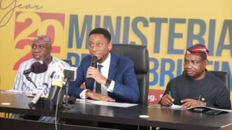 Commissioner for Innovation, Science and Technology, Olatunbosun Alake,