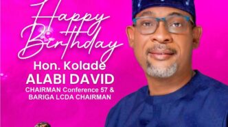 Hon. Anomo Congratulates, Hails Hon. Kolade Alabi David on His Birthday
