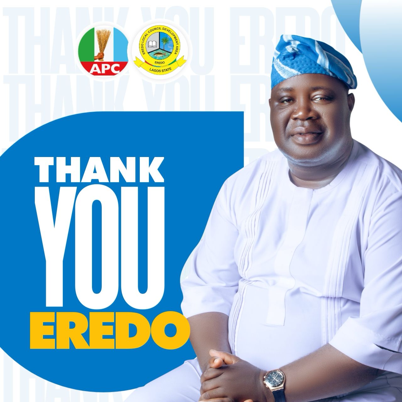 “This Victory Is a Call to Do More” — Hon. Akinloye Reacts to APC Primary Win in Eredo LCDA