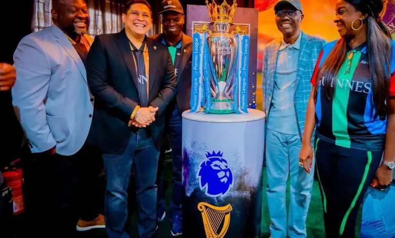 Premier League Trophy Lands in Lagos: Sanwo-Olu Reaffirms Commitment to Sports, Youth Empowerment