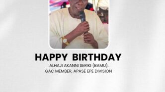 Lagos Lawmaker Honours Alhaji Akanni Seriki (BAMU) on Birthday, Lauds His Dedication to Epe, APC