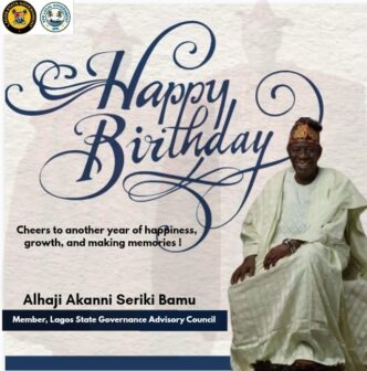 Epe LG Chairman Celebrates Alhaji Akanni Seriki (BAMU) as a Pillar of Leadership and Legacy