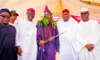 Sanwo-Olu Celebrates Prince Tajudeen Olusi’s Chieftaincy Title as Atobatele of Ado-Ekiti