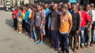 Taskforce Arrests 74 Suspects in Early-Morning Raid on Lekki Axis