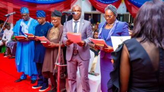 Governor Sanwo-Olu Swears In Chairman, Commissioners of Lagos State Civil Service Commission