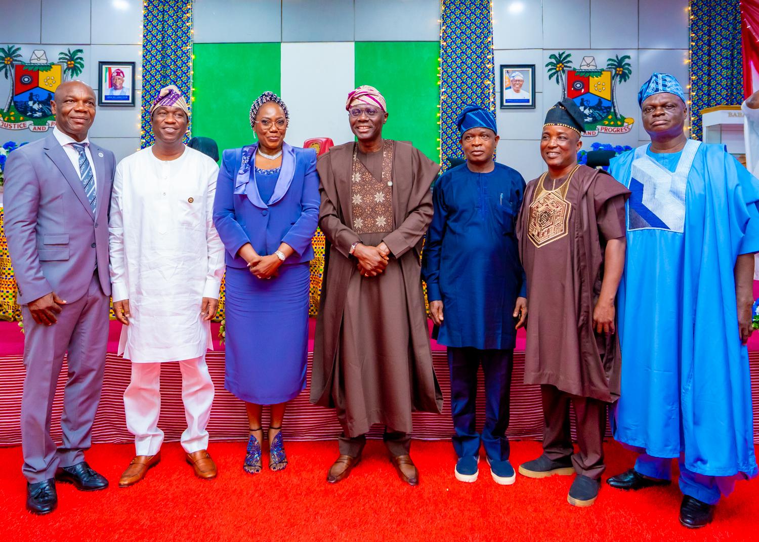 Governor Sanwo-Olu Swears In Chairman, Commissioners of Lagos State Civil Service Commission