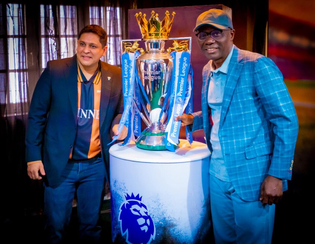 Premier League Trophy Lands in Lagos: Sanwo-Olu Reaffirms Commitment to Sports, Youth Empowerment