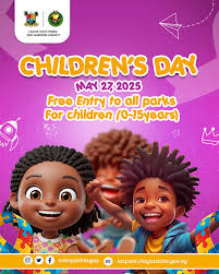 LASPARK Offers Complimentary Entry at Lagos Parks for Children on May 27