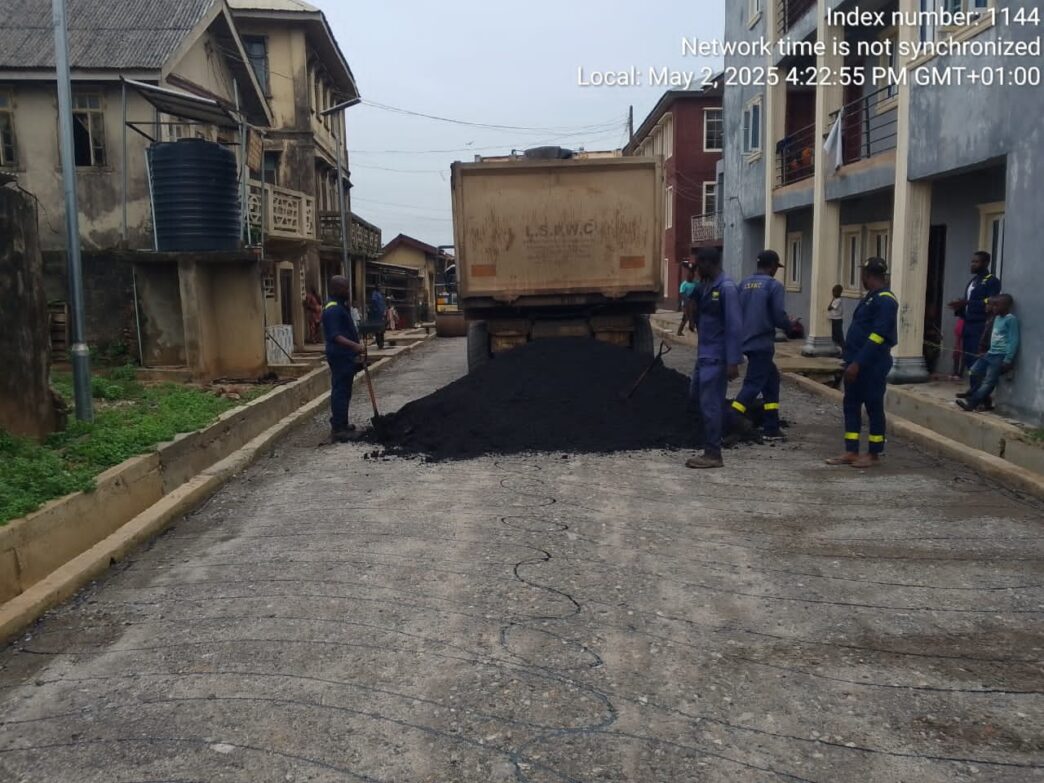 Isale Agoro Road Rehabilitation Nears Completion, Boosts Connectivity in Epe