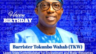 Rep. Wale Raji Celebrates Barr. Tokunbo Wahab, Hails His Impact on Lagos Environment