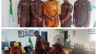 Nigeria Correctional Centre Ijebu-Ode Division, Pays Courtesy Visit to Odogbolu LG Chairman