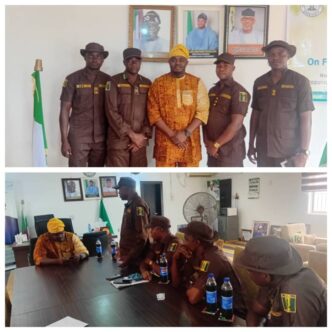 Nigeria Correctional Centre Ijebu-Ode Division, Pays Courtesy Visit to Odogbolu LG Chairman
