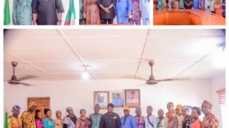New APSTON Executives Visit Odogbolu LG Chairman on Solidarity, Familiarisation Tour