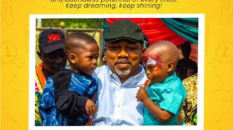 Ikosi-Ejinrin LCDA Chairman Reaffirms Commitment to Children’s Welfare in Heartfelt Message