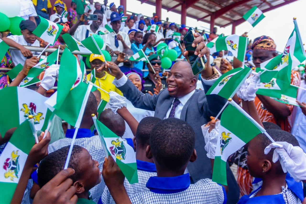 Hon. Olowa Celebrates Children's Day with Pomp, Encourages Pupils to Remain Focused