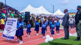 Hon. Olowa Celebrates Children's Day with Pomp, Encourages Pupils to Remain Focused