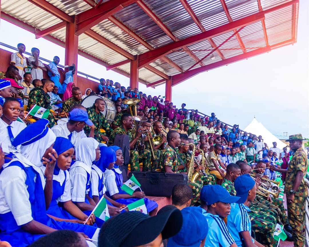 Hon. Olowa Celebrates Children's Day with Pomp, Encourages Pupils to Remain Focused