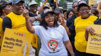 Lagos First Lady, MTN Foundation Lead Powerful Advocacy Walk Against Drug Abuse