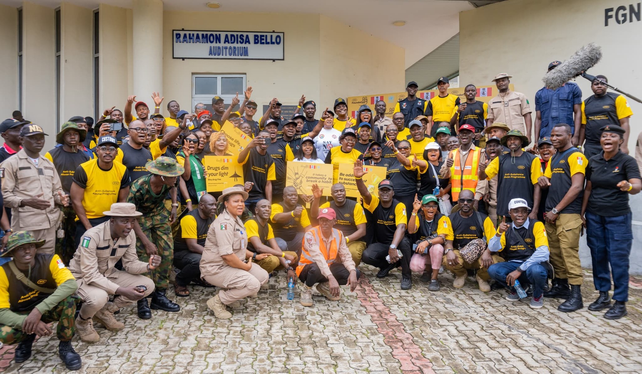 Lagos First Lady, MTN Foundation Lead Powerful Advocacy Walk Against Drug Abuse