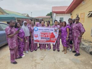 General Hospital Ijede Marks 2025 World Blood Donor Day with Community Outreach, Donation Drive