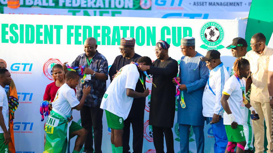 Sanwo-Olu, AbdulRazaq Present Medals as Kwara United Wins 2025 President Federation Cup
