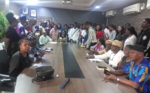 UNILAG Social Work Students Gain Real-World Insight at Lagos Youth and Social Development Ministry