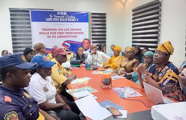 Lagos Health District V Trains Community Frontliners on Critical Life-Saving Emergency Skills