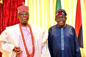 Tinubu Receives Ewi of Ado-Ekiti, Other Eminent Nigerians During Sallah Festivities