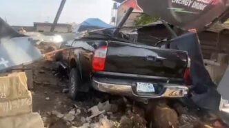 Speeding Driver Kills Woman in New Ipaja Road Crash, Crashes Into Livestock Shop