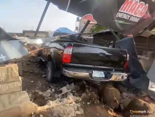 Speeding Driver Kills Woman in New Ipaja Road Crash, Crashes Into Livestock Shop