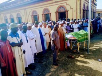 Epe Bids Final Farewell to Late Monarch, Oba Shefiu Adewale Olatunji