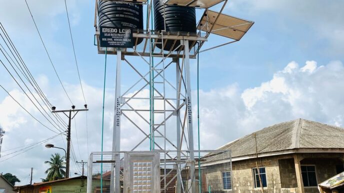 Eredo LCDA Launches Solar Borehole Project to End Water Scarcity