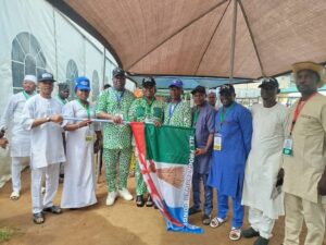 Hon. Monsuru Akinloye Receives APC Flag, Reaffirms Commitment to Lead Eredo LCDA Forward