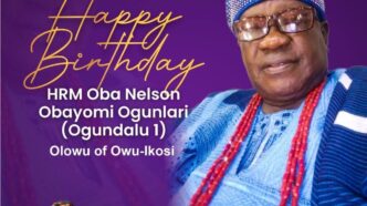 Ikosi-Ejinrin LCDA Chairman Celebrates Olowu of Owu-Ikosi Kingdom on His Birthday