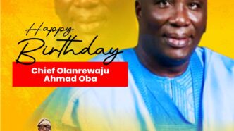 Ibeju-Lekki Chairman Felicitates Chief Olanrewaju Ahmad Oba on Birthday