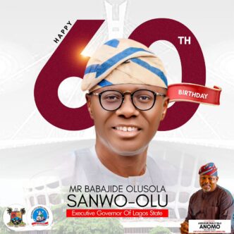 Ikosi-Ejinrin LCDA Chairman Celebrates Governor Sanwo-Olu at 60, Hails Transformational Leadership