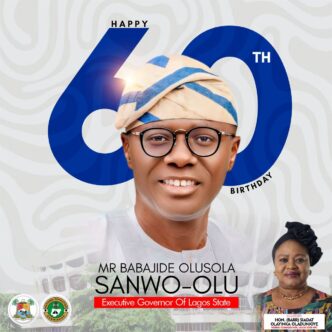 Hon. Oladunjoye Celebrates Governor Sanwo-Olu on Diamond Jubilee, Applauds Legacy of Leadership