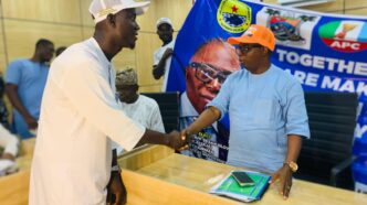 Orirede Foundation Presents Campaign Souvenirs to Ibeju-Lekki Council Boss Ahead of LG Polls