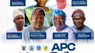 APC Gears Up for Mega Rally in Epe Ahead of Lagos LG Elections