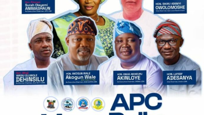 APC Gears Up for Mega Rally in Epe Ahead of Lagos LG Elections