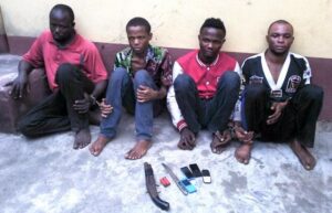 Six Arrested in Lagos as Police Recover Firearms, Stolen Vehicle